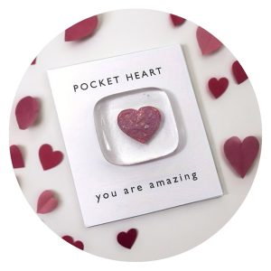Pockethug | Roze Hartje