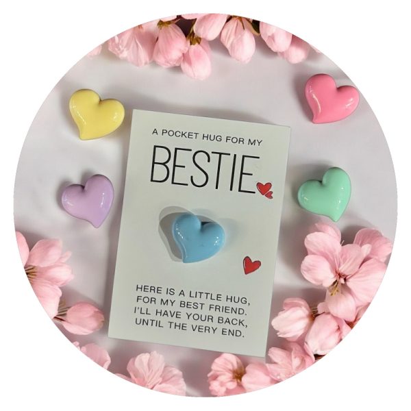 Pockethug Bestie gekleurd hartje1