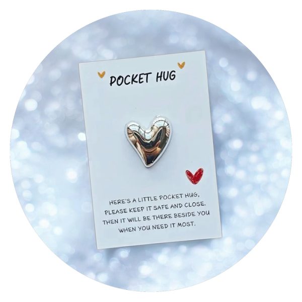 Pockethug zilver hartje2