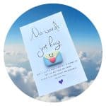 Pockethug Liefdesbrief No words just hugs
