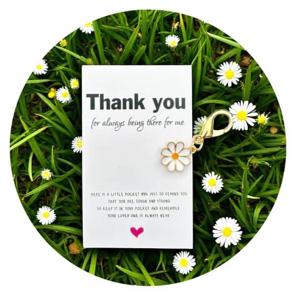 Pocket Hug Madeliefje Thank you