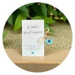 Pocket Hug Vlinder Daisy Goud Waard