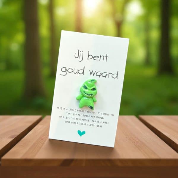 Groen Griezeltje Goud Waard