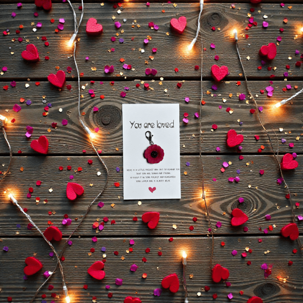 Pocket Hug - You are loved - Klaproos