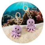 Pocket Hug Lila Octopus Always Remember Inktvis