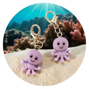 Pocket Hug Lila Octopus Always Remember Inktvis