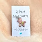 Pocket Hug Paardje Goud waard