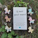Pocket Hug Paardje Goud waard