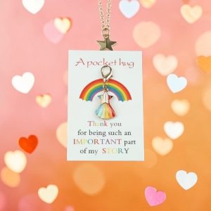 Pocket Hug Thank You Regenboog
