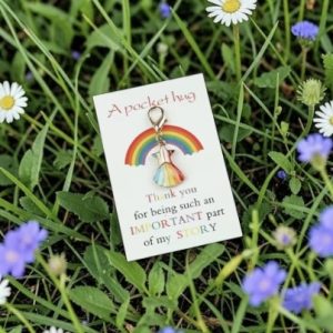 Pocket Hug Thank You Regenboog