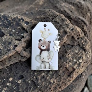 Pocket Hug Zilverkleurig Beertje