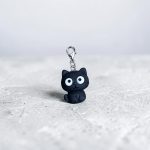 Pocket Hug Zwarte poes-rood hart